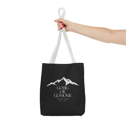 Go Big or Go Home Tote Bag - Stylish Reusable Canvas Bag for Adventurers