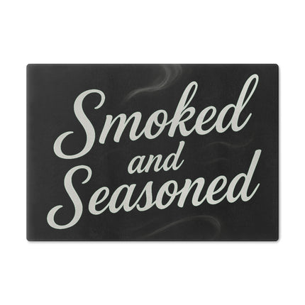 Smoked and Seasoned Cutting Board | Unique Kitchen Decor, Gifts for Chefs, BBQ Enthusiasts, Housewarming, Home Cooks