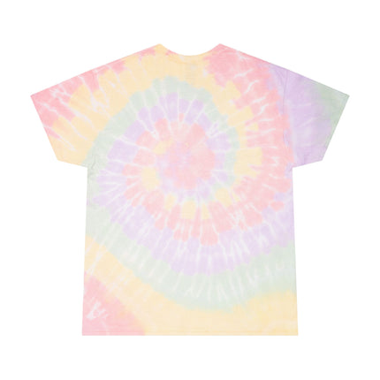 Stay Curious – Spiral Tie-Dye Unisex Tee