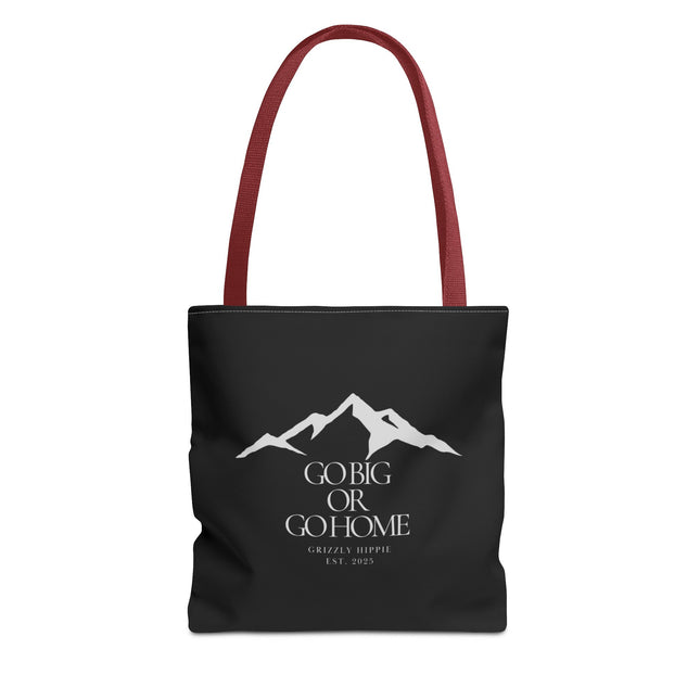 Go Big or Go Home Tote Bag - Stylish Reusable Canvas Bag for Adventurers