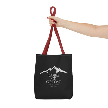 Go Big or Go Home Tote Bag - Stylish Reusable Canvas Bag for Adventurers