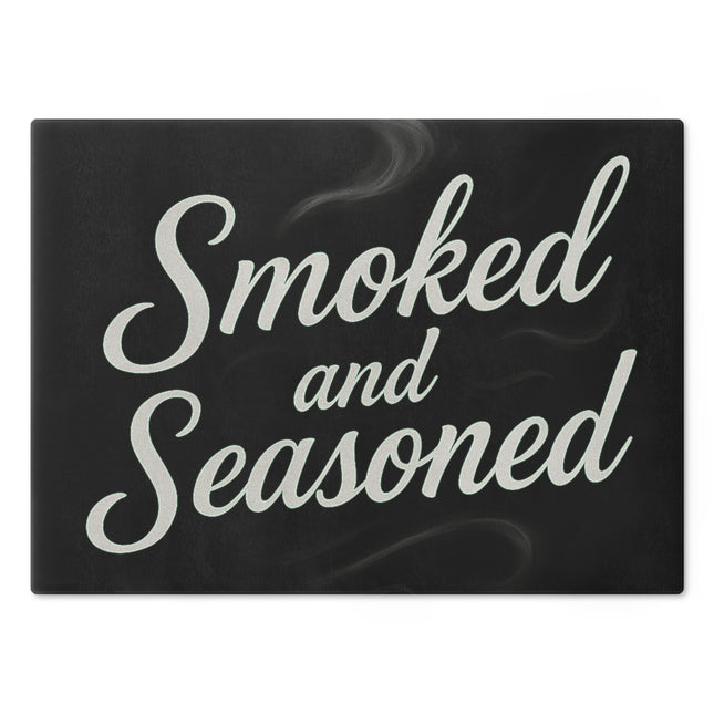 Smoked and Seasoned Cutting Board | Unique Kitchen Decor, Gifts for Chefs, BBQ Enthusiasts, Housewarming, Home Cooks
