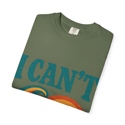 I Can't Wave Graphic T-Shirt — Retro Surf Tee