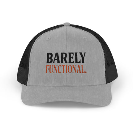 Barely Functional - Snapback Trucker Cap