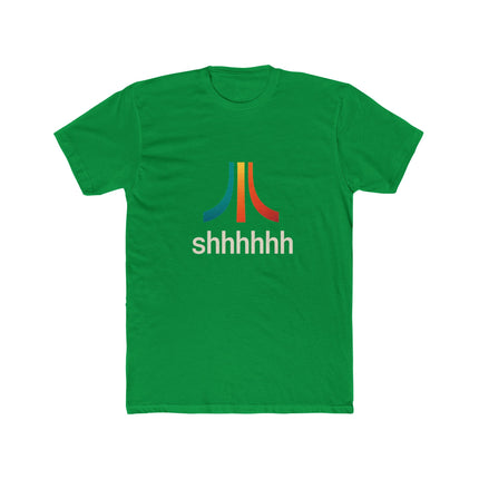 Shhh..... , Unisex Cotton Crew Tee