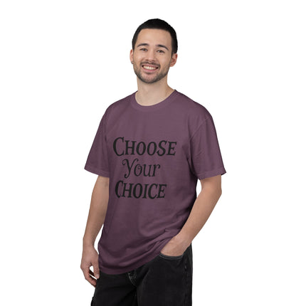 Choose Your Choice Heavyweight Cotton Graphic T-Shirt