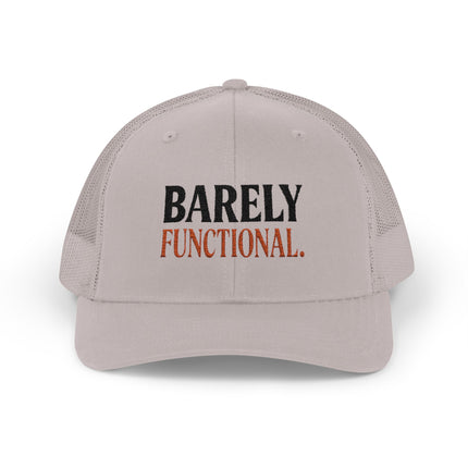 Barely Functional - Snapback Trucker Cap