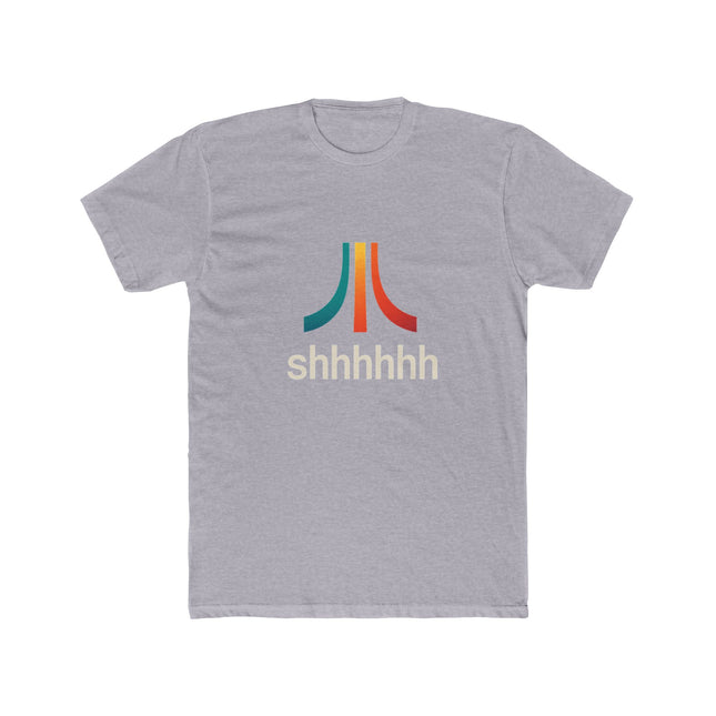 Shhh..... , Unisex Cotton Crew Tee