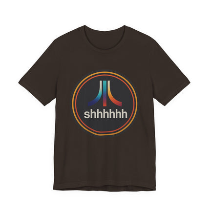 Shhhhh, Unisex Jersey Short Sleeve Tee