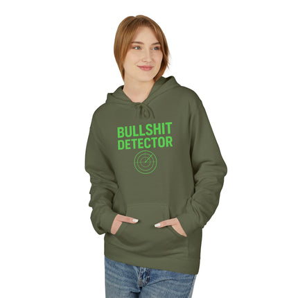 Bullshit Detector, Unisex Mid-weight Softstyle Fleece Hoodie