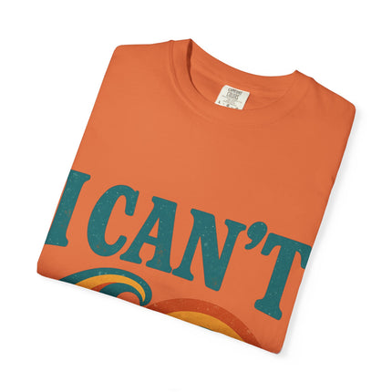 I Can't Wave Graphic T-Shirt — Retro Surf Tee