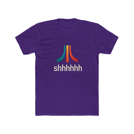 Shhh..... , Unisex Cotton Crew Tee
