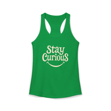 Stay Curious - Women's Ideal Racerback Tank