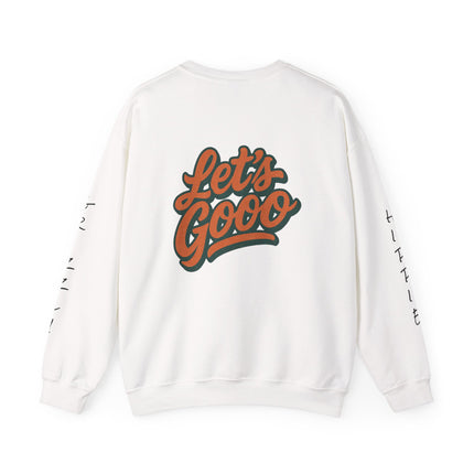 "Let's Gooo" Retro Script Graphic