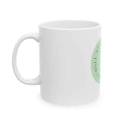 Stay Wild, Find Your Grizzly, Moon Ceramic Mug — 11oz & 15oz