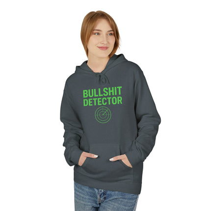 Bullshit Detector, Unisex Mid-weight Softstyle Fleece Hoodie