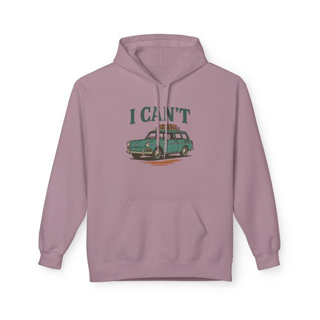 I Can't, Unisex Midweight Softstyle Fleece Hoodie