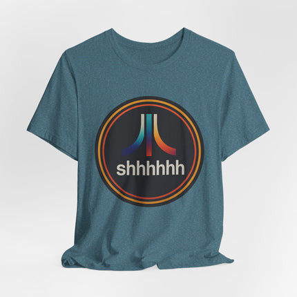 Shhhhh, Unisex Jersey Short Sleeve Tee