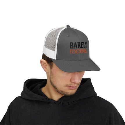 Barely Functional - Snapback Trucker Cap