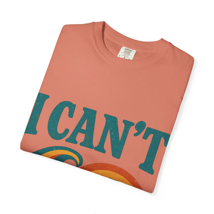 I Can't Wave Graphic T-Shirt — Retro Surf Tee