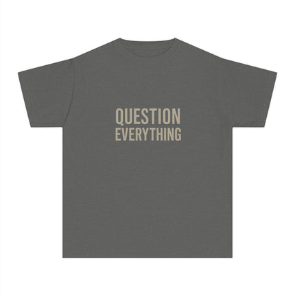 Question Everything - Youth Mid-weight Tee