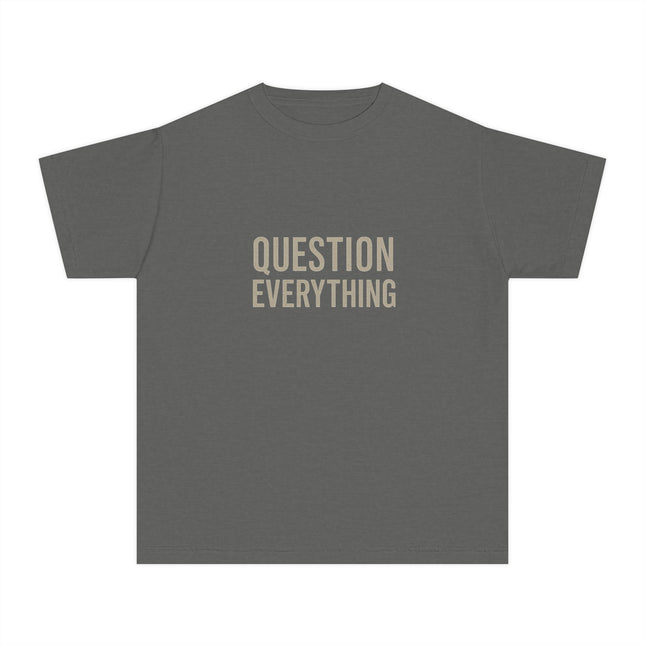 Question Everything - Youth Mid-weight Tee