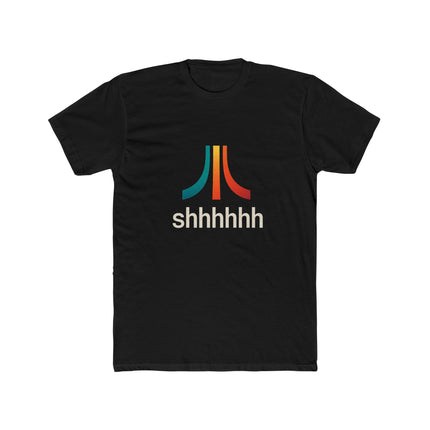 Shhh..... , Unisex Cotton Crew Tee