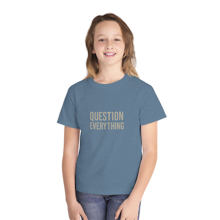 Question Everything - Youth Mid-weight Tee