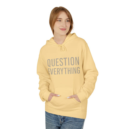 Question Everything  - Thought-Provoking Casual Hoodie
