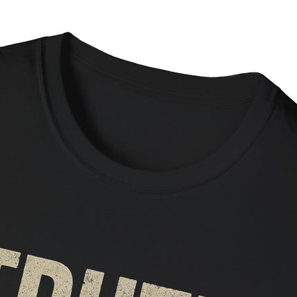 Truth-Seeker Text Graphic T-Shirt – Unisex Ring-Spun Cotton