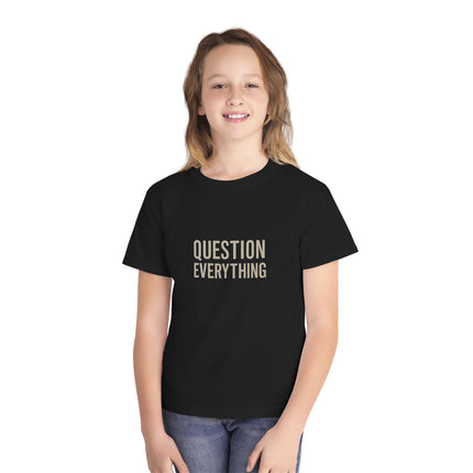 Question Everything - Youth Mid-weight Tee