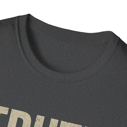 Truth-Seeker Text Graphic T-Shirt – Unisex Ring-Spun Cotton