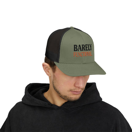 Barely Functional - Snapback Trucker Cap