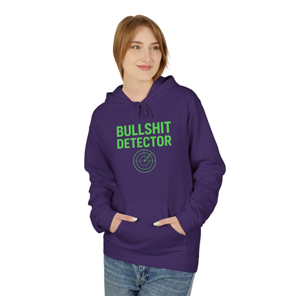 Bullshit Detector, Unisex Mid-weight Softstyle Fleece Hoodie