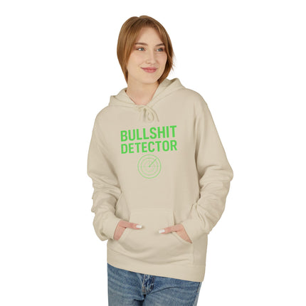 Bullshit Detector, Unisex Mid-weight Softstyle Fleece Hoodie
