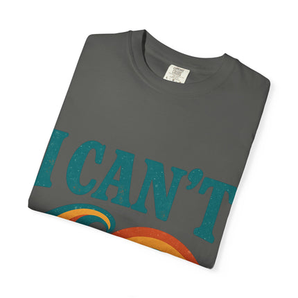 I Can't Wave Graphic T-Shirt — Retro Surf Tee