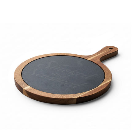 Smoked and Seasoned - Charcuterie Board (Engraving)
