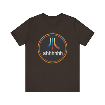Shhhhh, Unisex Jersey Short Sleeve Tee