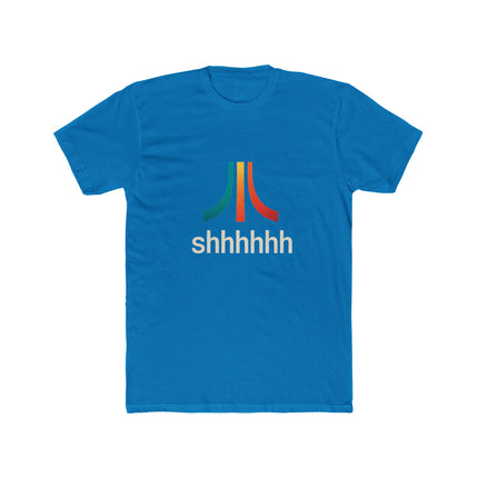 Shhh..... , Unisex Cotton Crew Tee