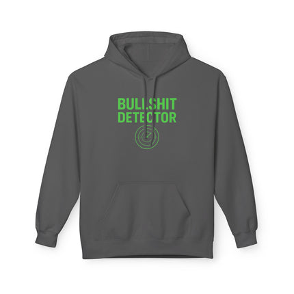 Bullshit Detector, Unisex Mid-weight Softstyle Fleece Hoodie