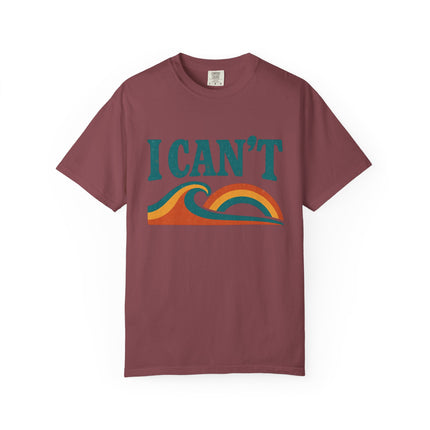 I Can't - Jersey Short Sleeve Tee