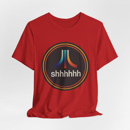 Shhhhh, Unisex Jersey Short Sleeve Tee