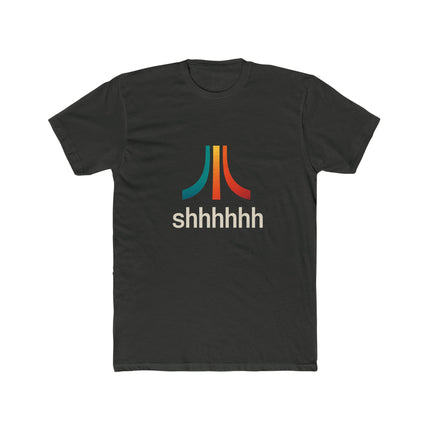 Shhh..... , Unisex Cotton Crew Tee
