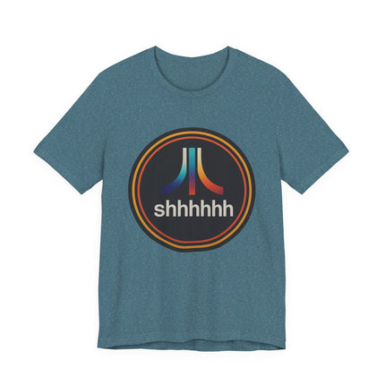 Shhhhh, Unisex Jersey Short Sleeve Tee