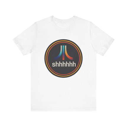 Shhhhh, Unisex Jersey Short Sleeve Tee