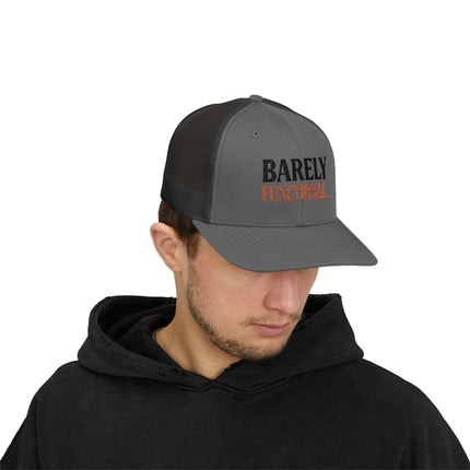 Barely Functional - Snapback Trucker Cap