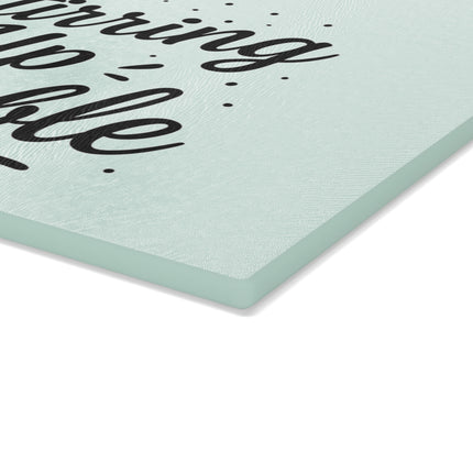 Stirring Up Trouble Glass Cutting Board – Whisk Kitchen Decorative Chopping Board