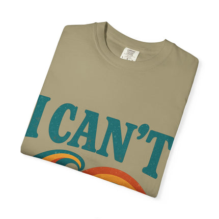 I Can't Wave Graphic T-Shirt — Retro Surf Tee