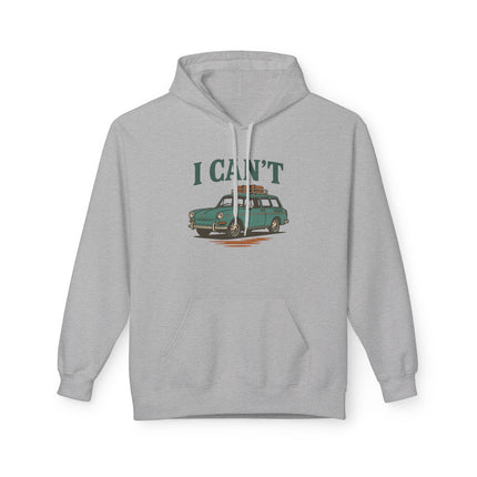 I Can't, Unisex Midweight Softstyle Fleece Hoodie
