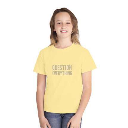 Question Everything - Youth Mid-weight Tee